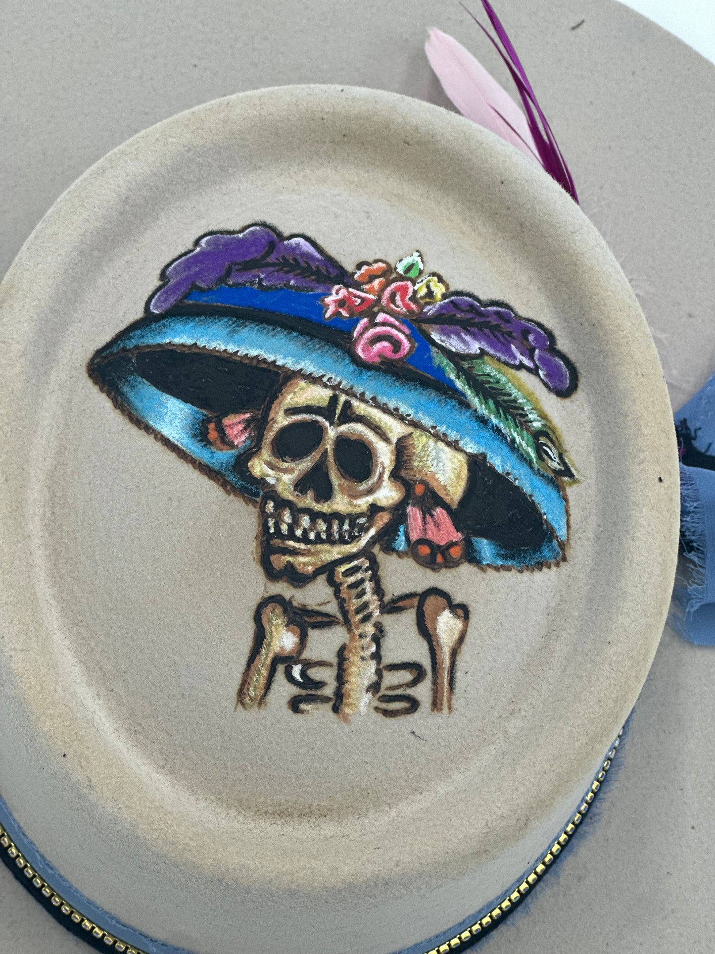 Catrina colorfully